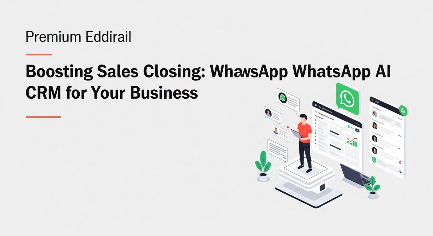 Ilustrasi artikel Meningkatkan Closing Penjualan: Kekuatan CRM AI WhatsApp untuk Bisnis Anda